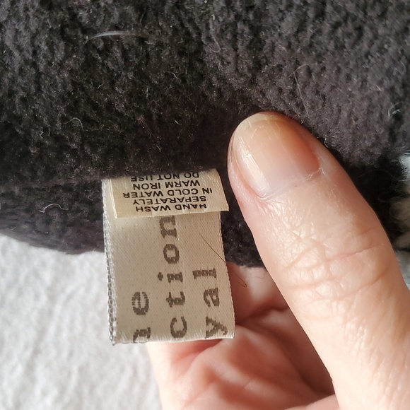 The Collection Royal 100% Wool Handmade In Nepal Fleece Lined Hat - Picture 8 of 14